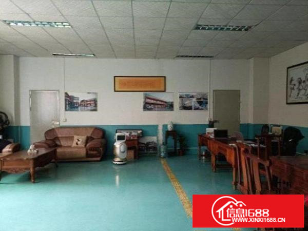 笋盘深圳横岗工业区楼上1200方，空地大，带办公室刷地坪漆