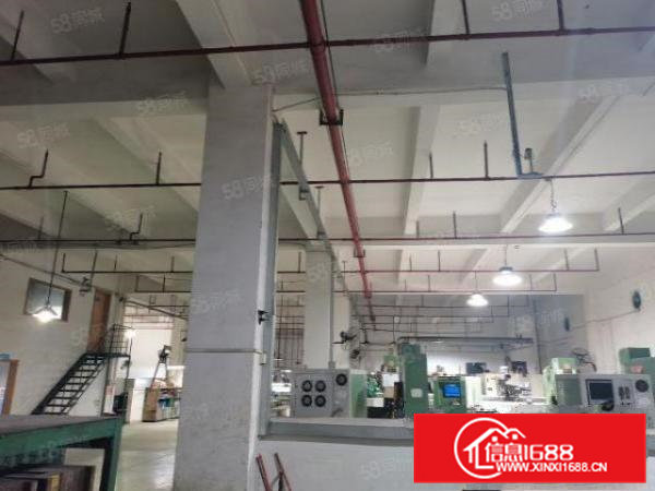 公摊小凤岗五金城一楼厂房出租1550平带有卸货平台好招工