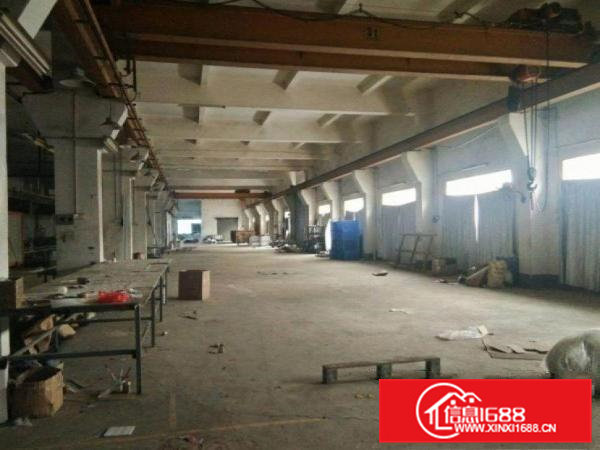 新市新出一楼厂房1600平，现成行车