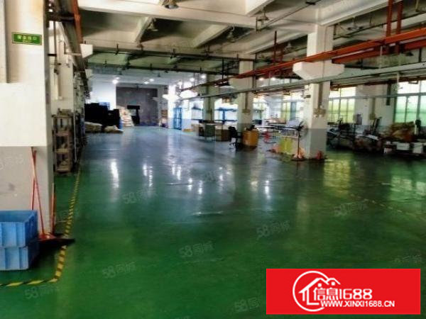 平湖广场1至2楼厂房出租每层1300