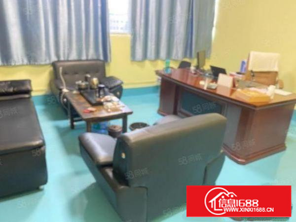 沙井新桥工业区楼上800平豪华装修原房东水电齐全