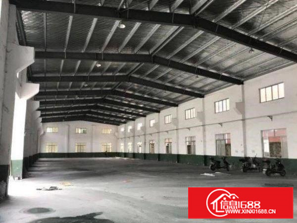 横岗红棉急租二楼厂房600方，适合电子各行业，货车出入方便