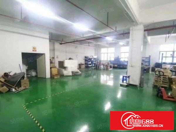 松岗大田洋楼上500平标准厂房出租，精装修