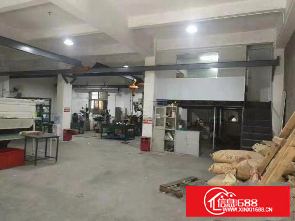 （出租）长安上沙新出一楼400平厂房带行车装修水电齐全