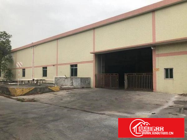 高埗独院单一层厂房出租，可分租1000平起，可办环评