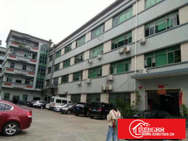 龙岗盐龙大道旁楼上1250平厂房水电齐全带装修