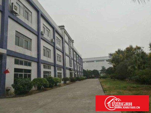 罗村北湖路楼层厂房1万平方花园式房东直租空地不算钱