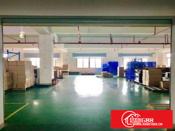 出租龙岗区坪地楼上豪装厂房420平方办公室地坪漆水电