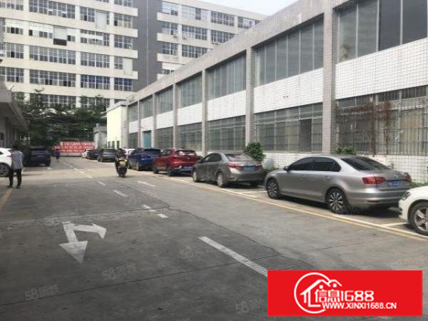 松岗潭头107国道边单层1300平方8米高重工业厂房出租