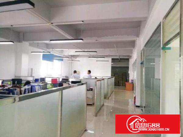 西乡，鹤洲，新出带精装修办公厂房500平出租