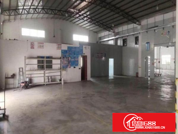 砖墙到顶，现成办公室，杨屋出单一层钢构厂房5000平低价出租