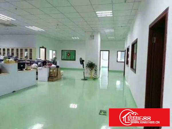 龙岗南联新出楼上1200平米精装修厂房出租