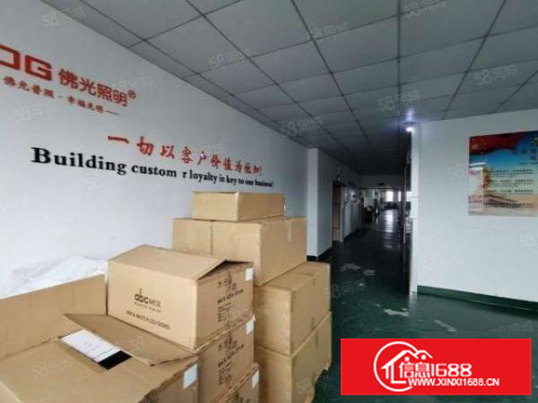 公明田寮新出楼上整租精装修厂房对外招租，价格低位置非常很好