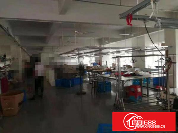 凤岗雁田手袋皮具电子组装贸易电商楼上厂房出租600平