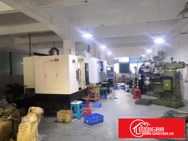 厦边实业客转租二楼500平，基本电20千瓦，现成办公室装修