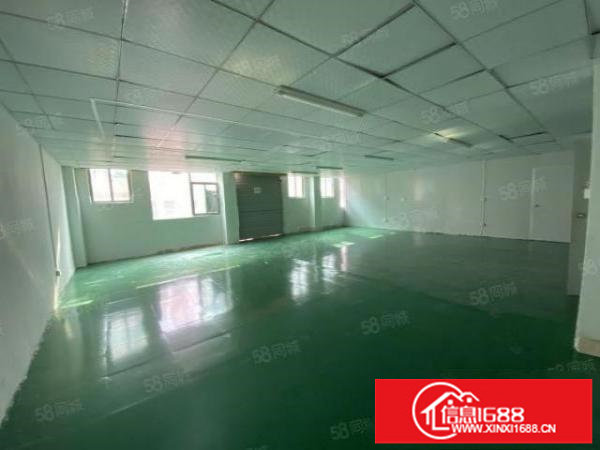 出租观澜观光路旁新出楼上180平方厂房出租全新地坪吊顶