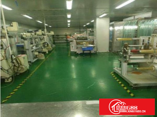 凤岗新出楼上豪华无尘车间1350平租，原房东形象好