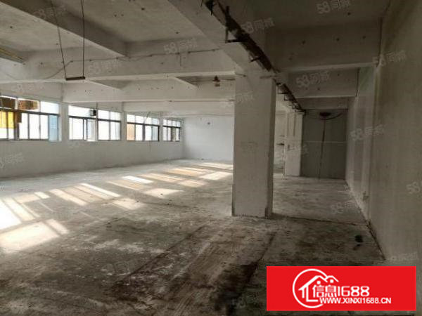 大岭山新空楼上带办公室装修750平方厂房出租