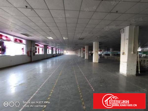 塘厦科苑城靠高速口新空出4800平方厂房出租，1200平可分