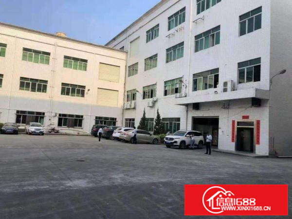 凤岗竹塘独院厂房分租1楼、3楼各1300平米无公摊