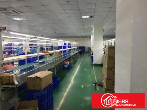 坪山沙湖带装修二楼厂房300平出租，13元