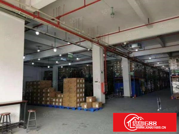 清溪厦坭新空出标准厂房一楼1100平，现成水电装修办公室