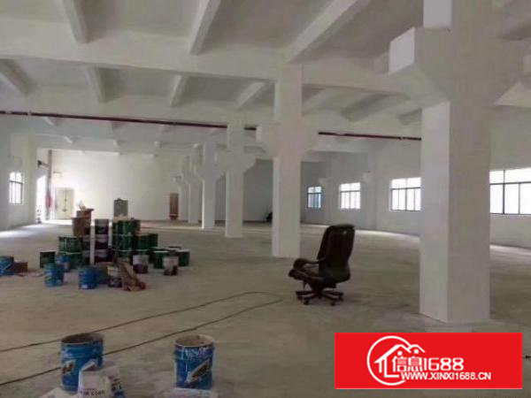 沙井共和西环路1至三层单层1500平大小分租带红本无