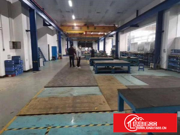 塘厦石鼓一楼6米高750平带行车豪华装修水电厂房出租，近观澜