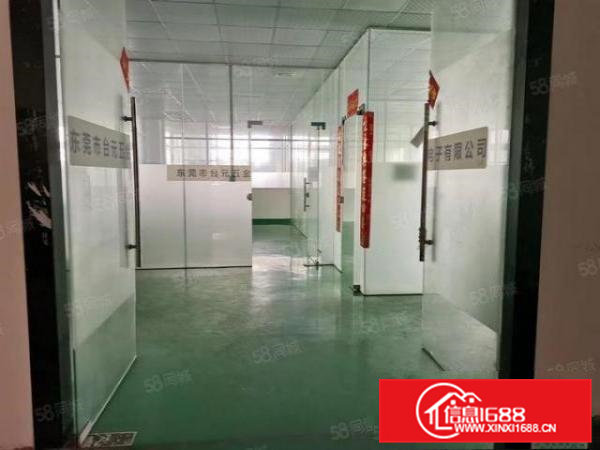 大岭山杨屋新空楼上2000平带办公室水电装修厂房出租