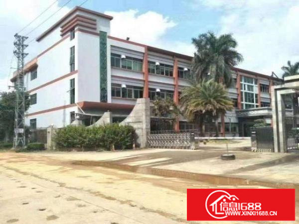 观澜新出3层标准厂房，每层680平，一楼带牛角