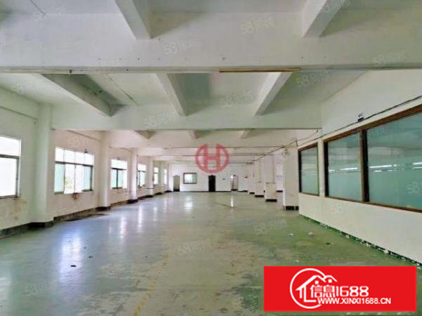 横岗街道塘坑地铁站800米楼上450平精装修带地坪漆厂房出租