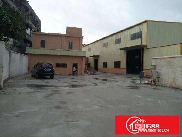 茶山独院单一层全新标准钢结构厂房出租2000平方米