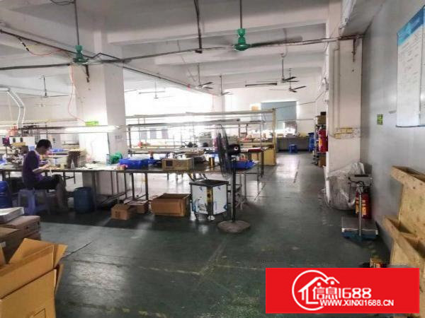 出租龙岗区龙城工业区二楼厂房380平