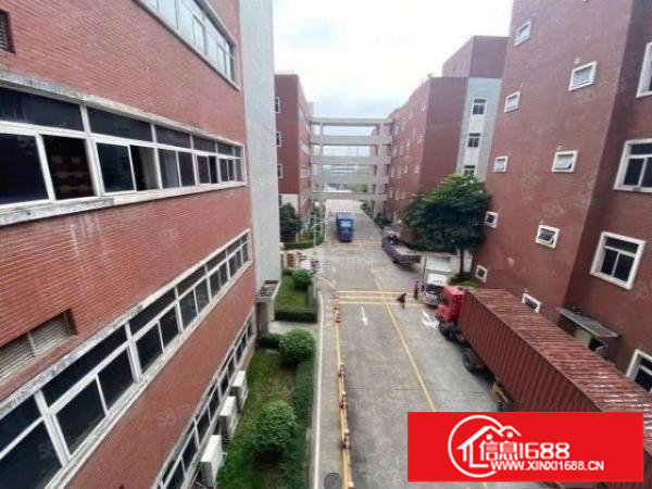 大浪原房东厂房一栋8400平方共4层,现成装修,空地大