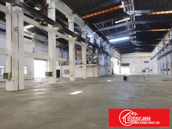 寮步原房东钢结构单一层厂房滴水8米带牛角可架航车