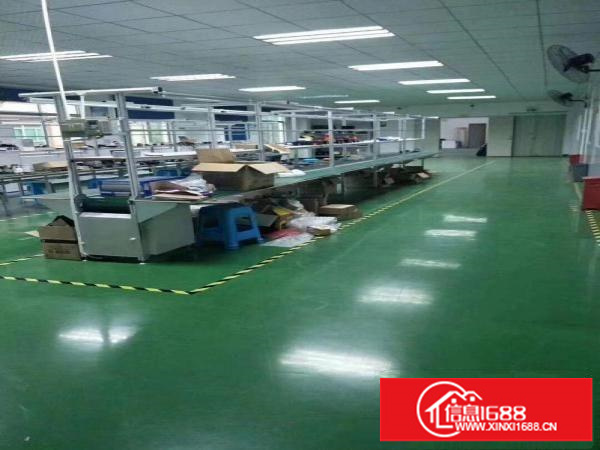 龙岗南联地铁口边新出680平带装修厂房