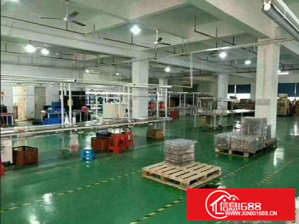 龙岗区坪地镇二楼整层1600平方厂房分租650平