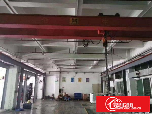 怀德新出1楼800平带行车办公室，车间水电齐全