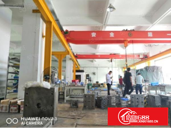 长安乌沙原房东一楼带行车1100平厂房出租，模具行业拎包生产