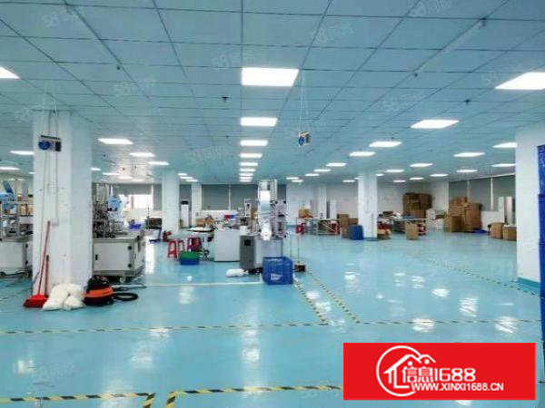 长安涌头107国道旁新出楼上原房1400平方豪华装修厂房出租