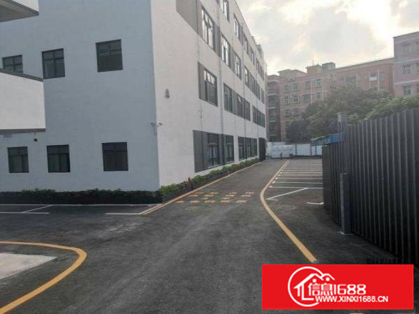 横岗龙岗大道新出电商园800平带阳台简装办公厂房招租，空地大