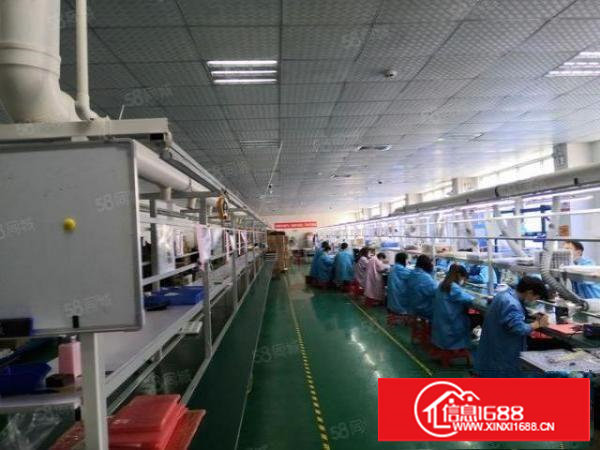 塘厦平山新出楼上电子厂680平，现成装修，拎包入住。