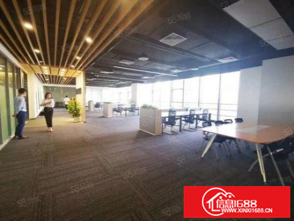 坂田华为基地旁精装电商办公厂房3800平,地铁口,130起分