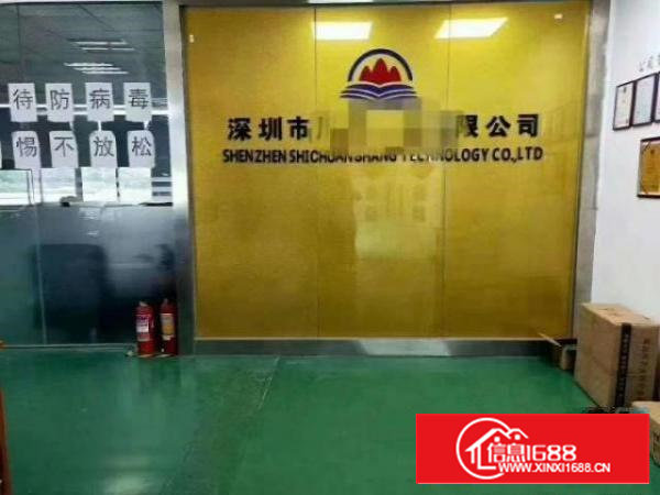 宝安区石岩同富裕工业区3楼800平米电子厂生产车间出租