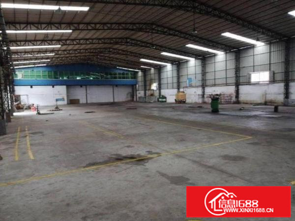 犀牛陂工业区1000平方铁皮钢构厂房高度8米空地大可做噪音