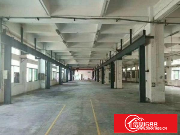 丹灶上安新出一楼带行车1500平方米厂房出租