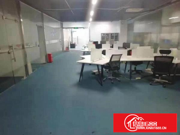 长安靠深圳原房东楼上1200平实际面积带装修厂房