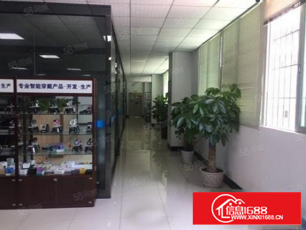 沙三西环路边楼上带装修800平形象好