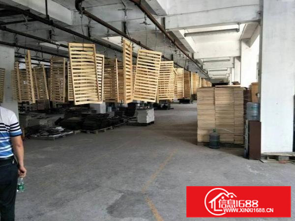 东莞实际面积一楼现成家具喷油厂房2800平方出租