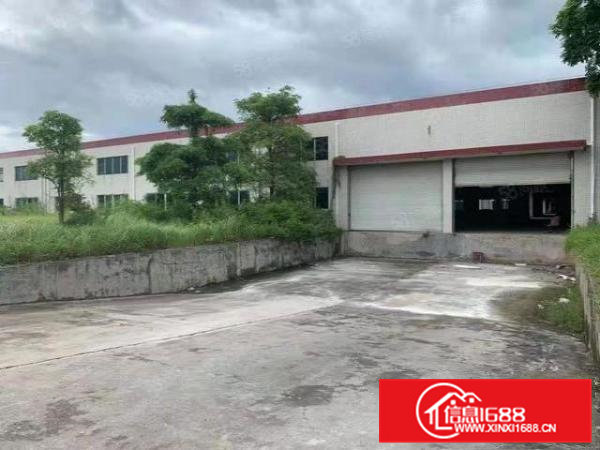 清溪镇铁场附近新出独院60000平现成消防喷淋红本花园式厂房